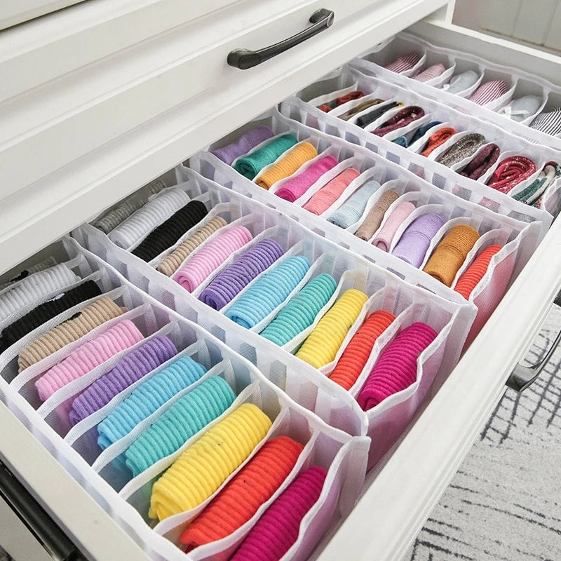 Clothes Organize Home Storage Wardrobe Socks Shelf Divider Clothing Closet Organization Drawer Underwear Organizador De Ropa