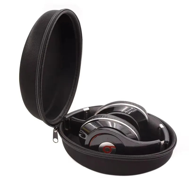 ‌EVA Hard Shell Headphone Case Waterproof Shockproof Storage For Over-Ear Bluetooth Headphones With Extra Space Tech Gadgets