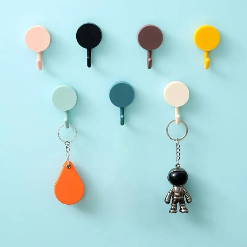 Removable Hook Strong Adhesive Backing For Small Items Home Organization