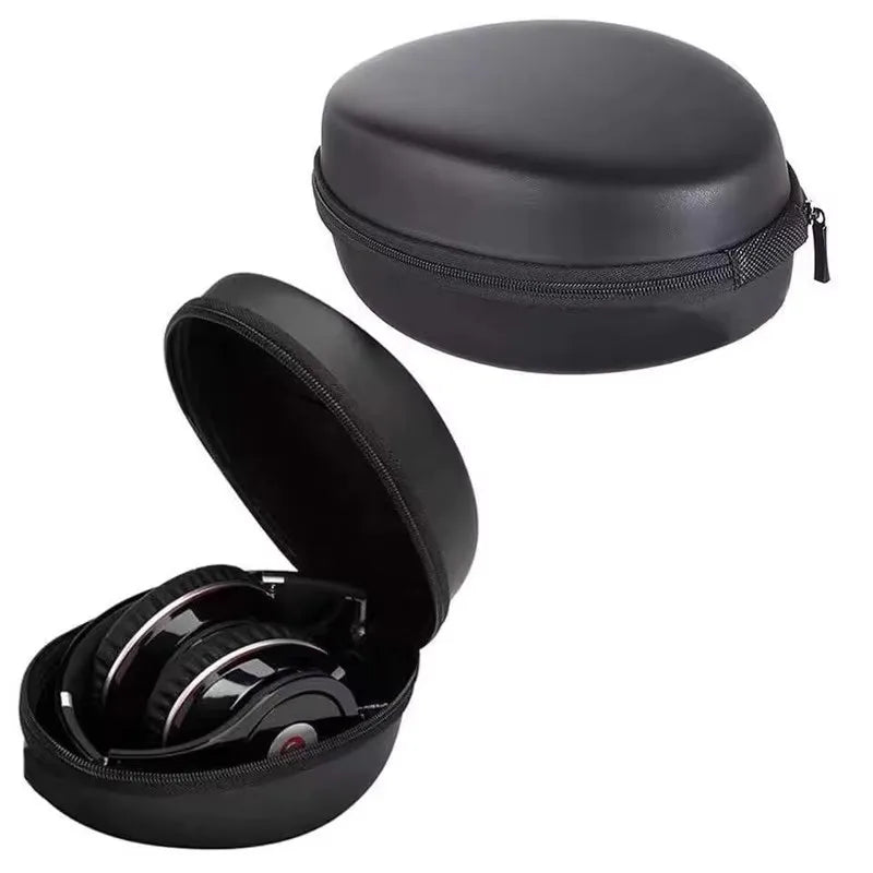 ‌EVA Hard Shell Headphone Case Waterproof Shockproof Storage For Over-Ear Bluetooth Headphones With Extra Space Tech Gadgets