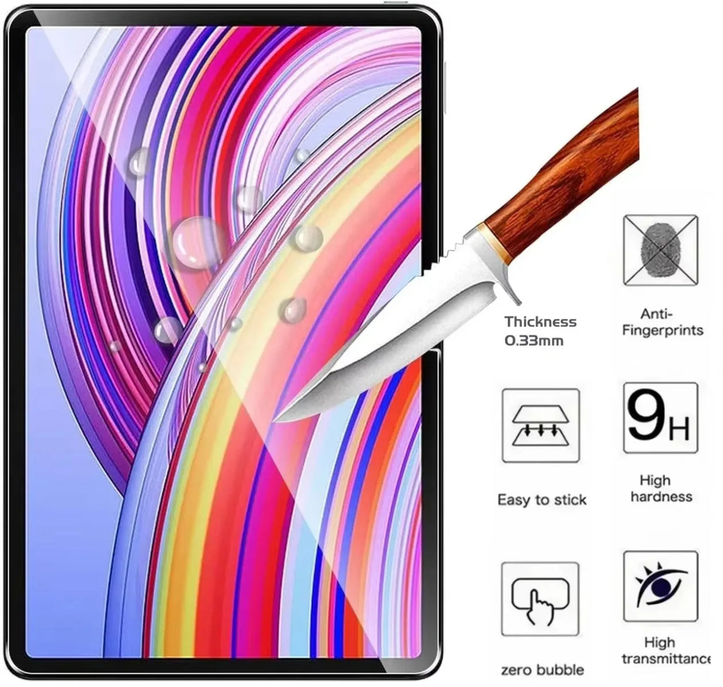 2 Pack Tempered Glass Protector for Acer Gadget E10 ETPad 10.95 Inch 2024 Screen Protector Scratch Resistant HD Clear 0.33mm