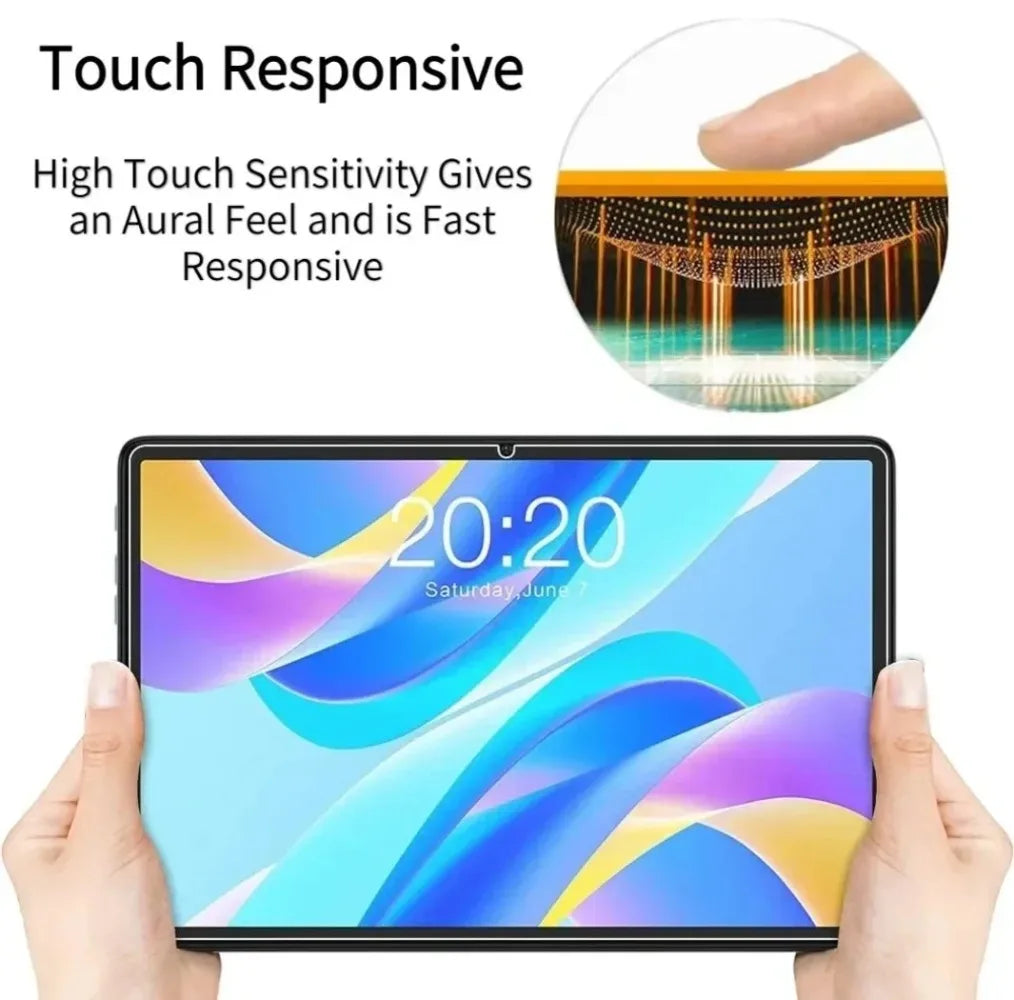 2 Pack Tempered Glass Protector for Acer Gadget E10 ETPad 10.95 Inch 2024 Screen Protector Scratch Resistant HD Clear 0.33mm