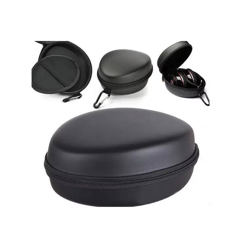 ‌EVA Hard Shell Headphone Case Waterproof Shockproof Storage For Over-Ear Bluetooth Headphones With Extra Space Tech Gadgets