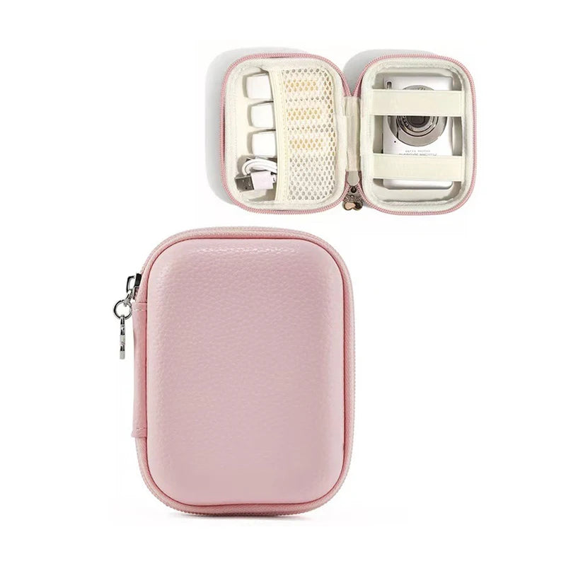 Earphone Data Storage Bag Cable Organizer Bags Mini Zipper Pouch Tech Gadgets Portable Charger U Disk Mini Camera Storage Case