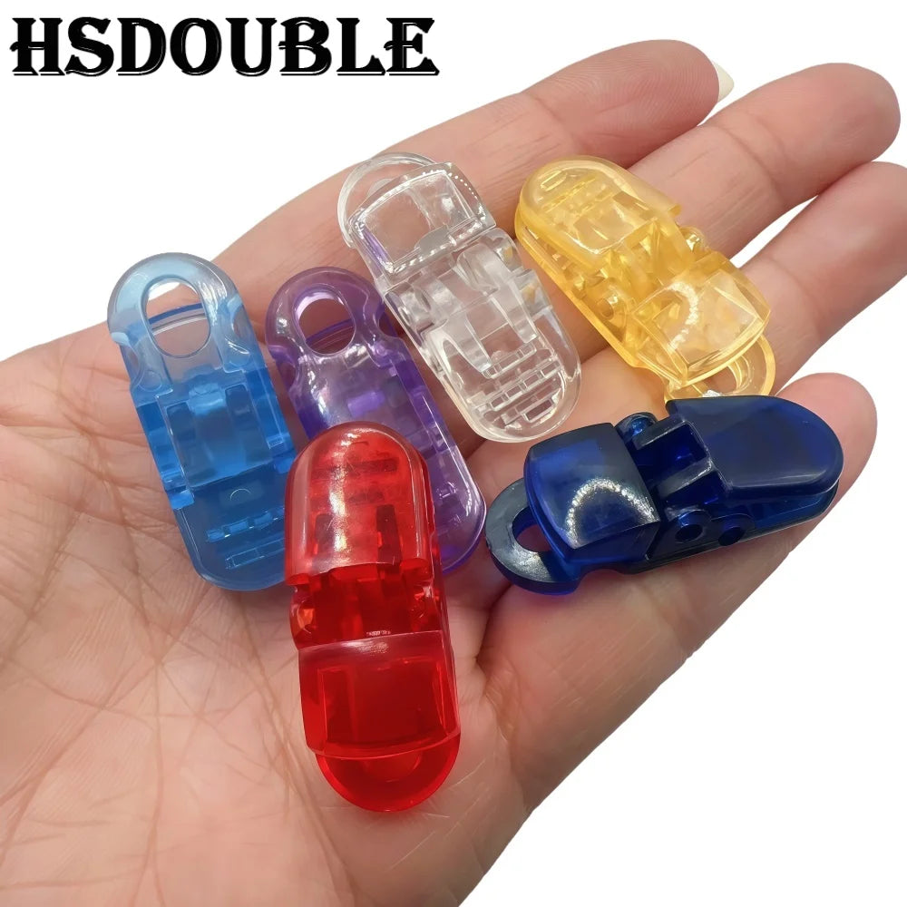 20Pcs Multipurpose Reusable Plastic Clips, ColorfulFixed Clamps, for Home Organization & Craft Projects