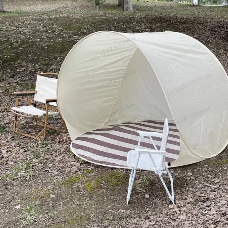 Outdoor Camping One-Click Open Tent Large Space Sun-Proof Garden Courtyard Game Shed